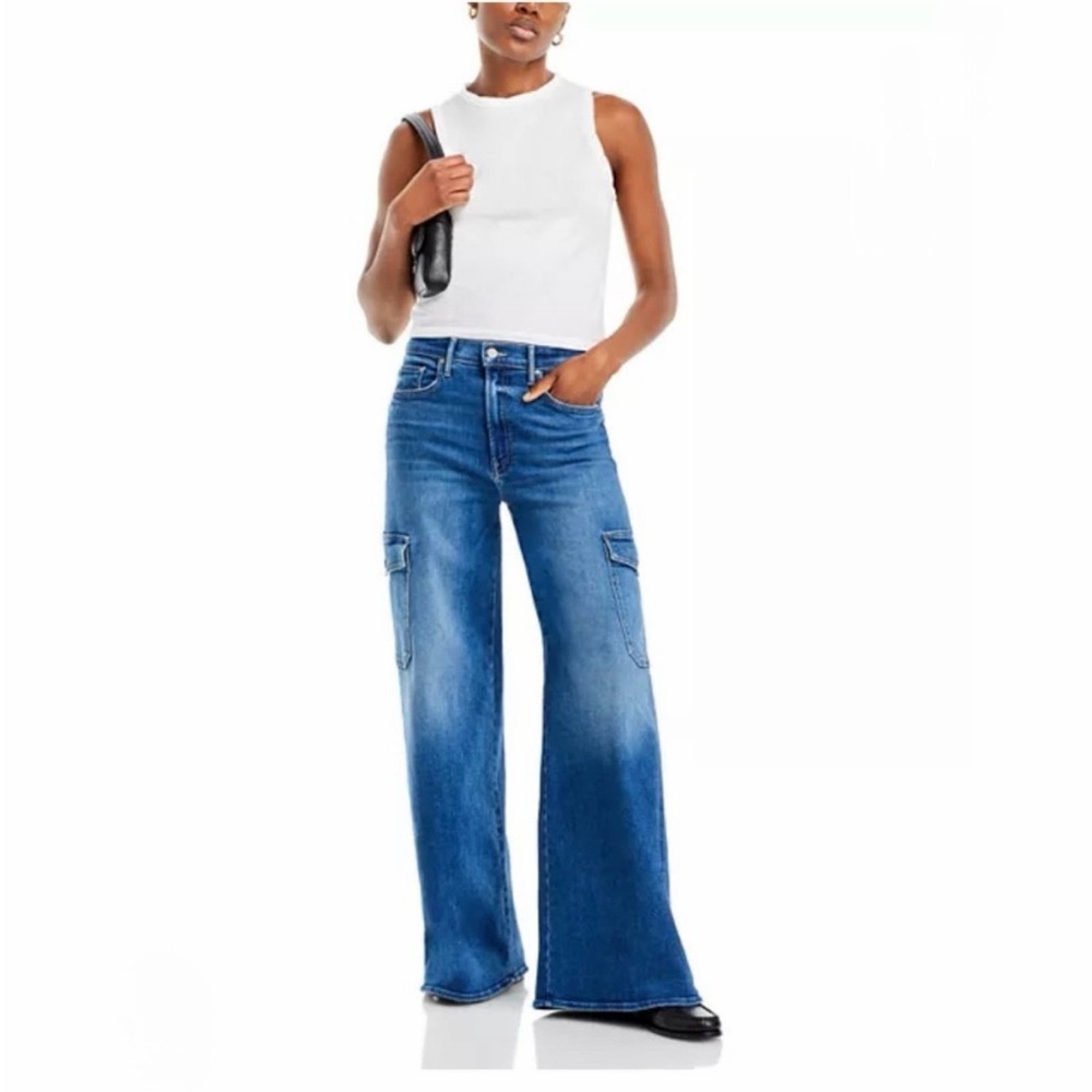 Mother The Undercover Cargo Sneak Jeans